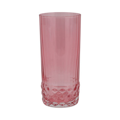 Deco 16oz. Handmade Drinking Glass