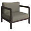 Ensemble de mobilier de jardin Kona 4 pièces en teck de couleur frêne-1491133408