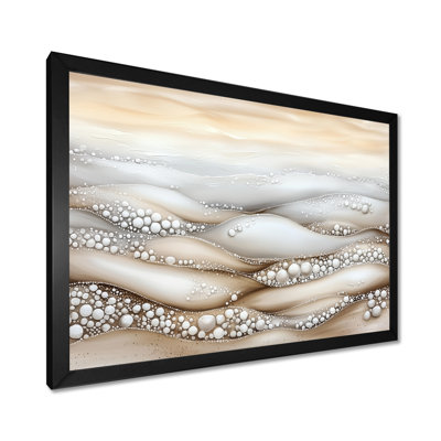 «Shifting Tides In Panama III», reproduction d'art sur la plage côtière