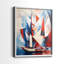 NAUTICAL Series CDxx - Impression encadrée de qualité supérieure - Prêt à accrocher - Aucun clou requis-2133311582-2133311553
