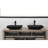 One Bathroom Sink With Matte Black And Practicality - 14.38"L X 22.25"W 4-3/8"H  Note: This Violates Instruction, But Is Shown To Demonstrate Error. In A Correct Response, "And Practicality" Part