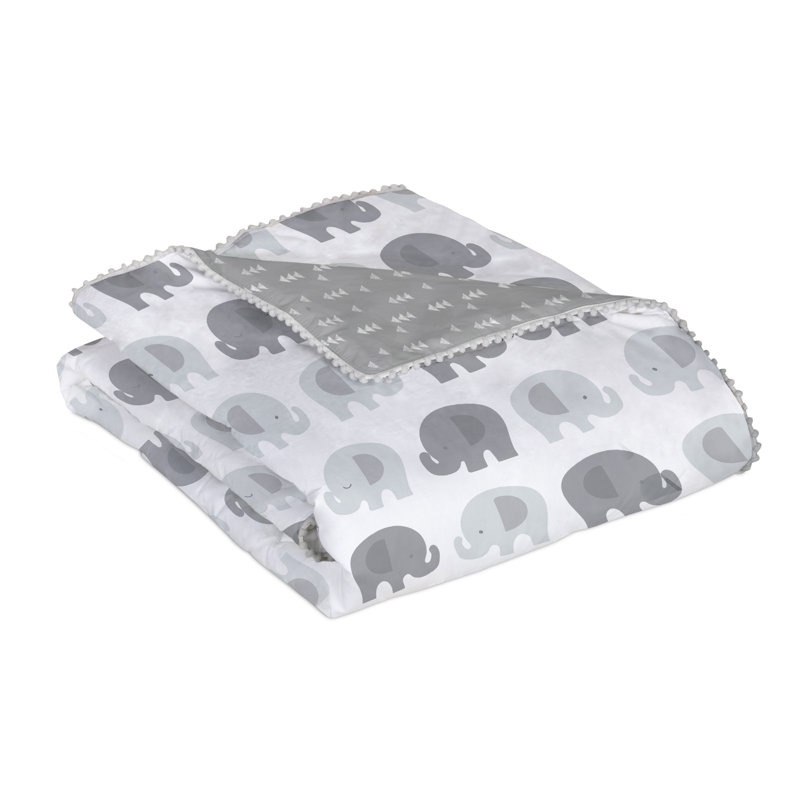 Confort pour lit de bébé Bailey Elephant