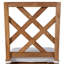 Chaise d'appoint d'extérieur en teck Haley-70064676-38582261-38582283