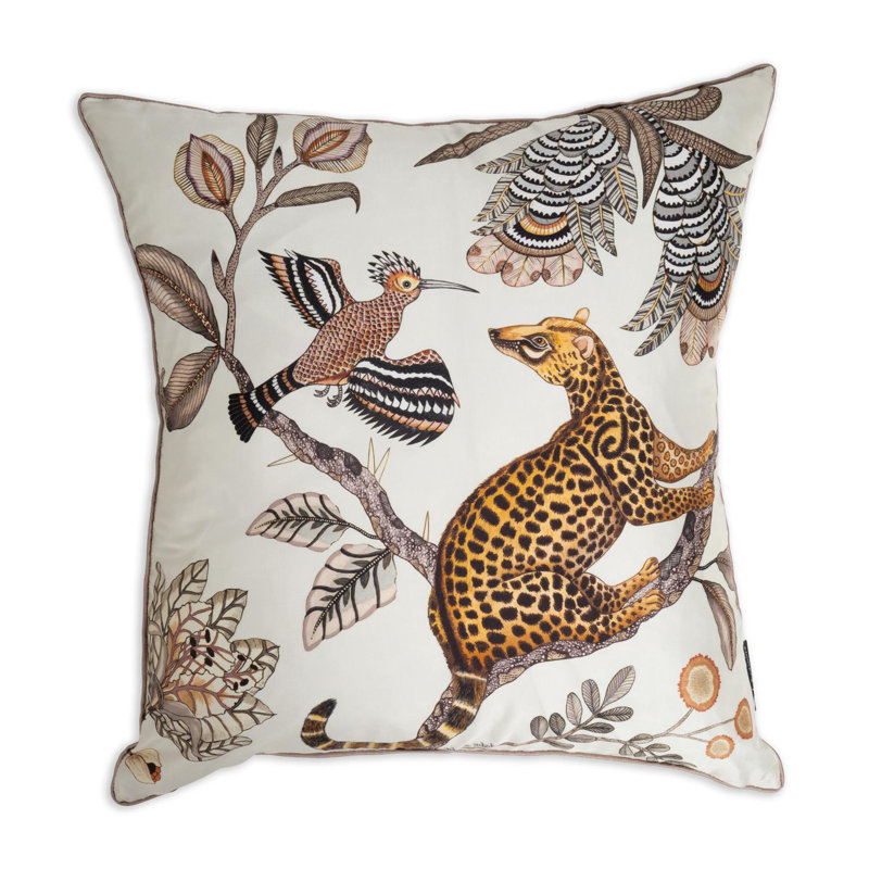 Ardmore Silk Pillow, Cream
