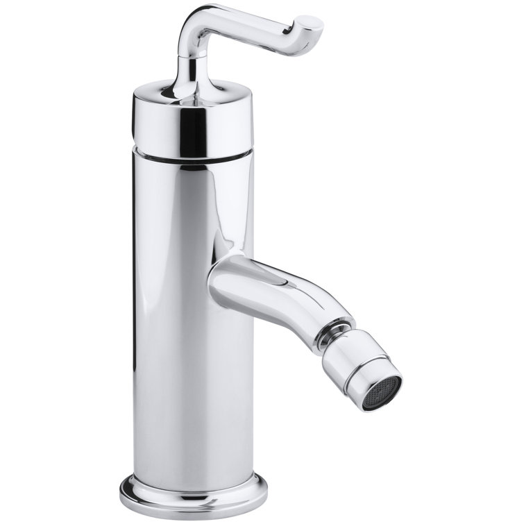 Purist® Horizontal Swivel Spray Aerator Bidet Faucet with Smile Design Handle