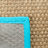 Joanna Auckland Bamboo Natural/Turquoise Area Rug-1820319716