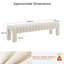 Gliese Channel Tufted Upholstered Bench-979132995-979133021