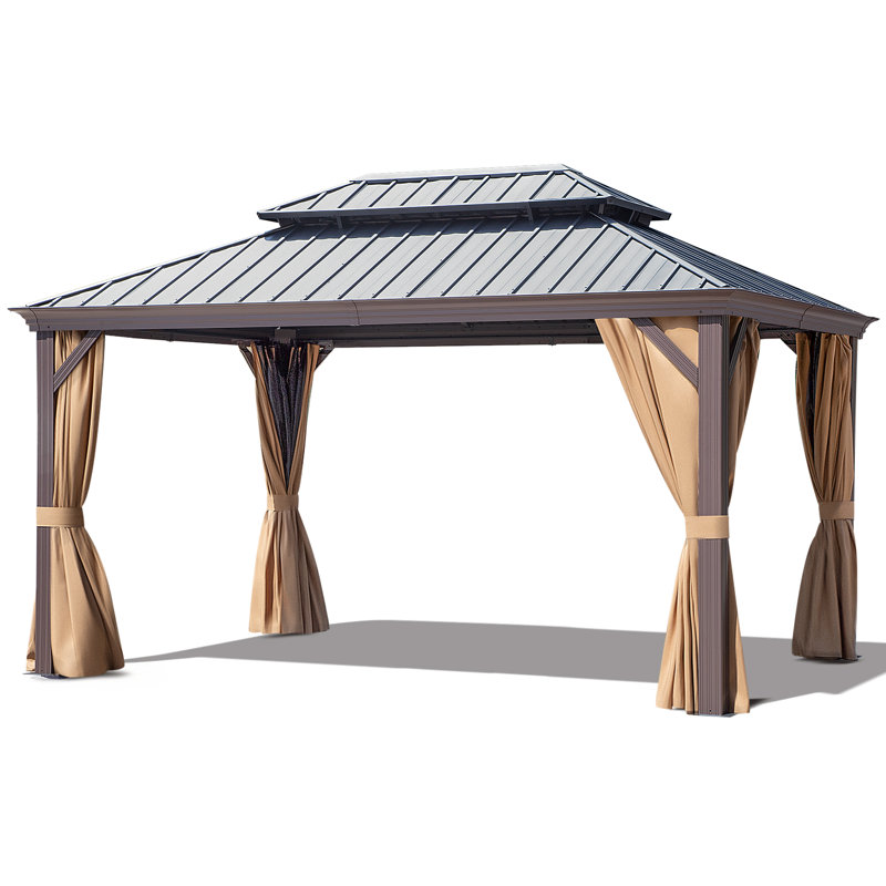 Aluminum Patio Gazebo, 192" x 144"