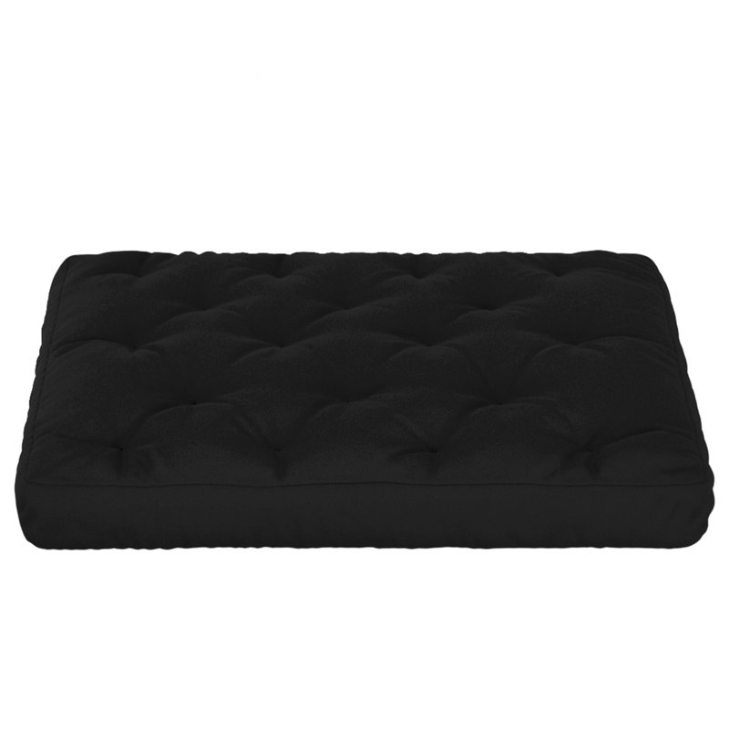 Matelas en mousse viscoélastique Hooppole Premium - Certifié CertiPUR-US, sans cadre, 8', Double, Noir
