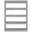 Ireanna 135 cm H x 100 cm W Room Divider Bookcase-1577280864