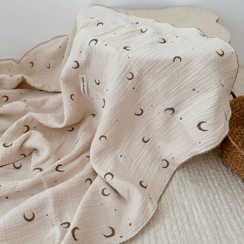 Couverture mignonne pour bébé en coton