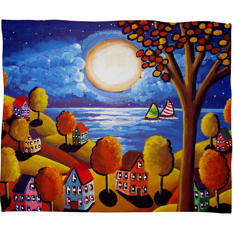 Renie Britenbucher Hand Woven Throw Blanket
