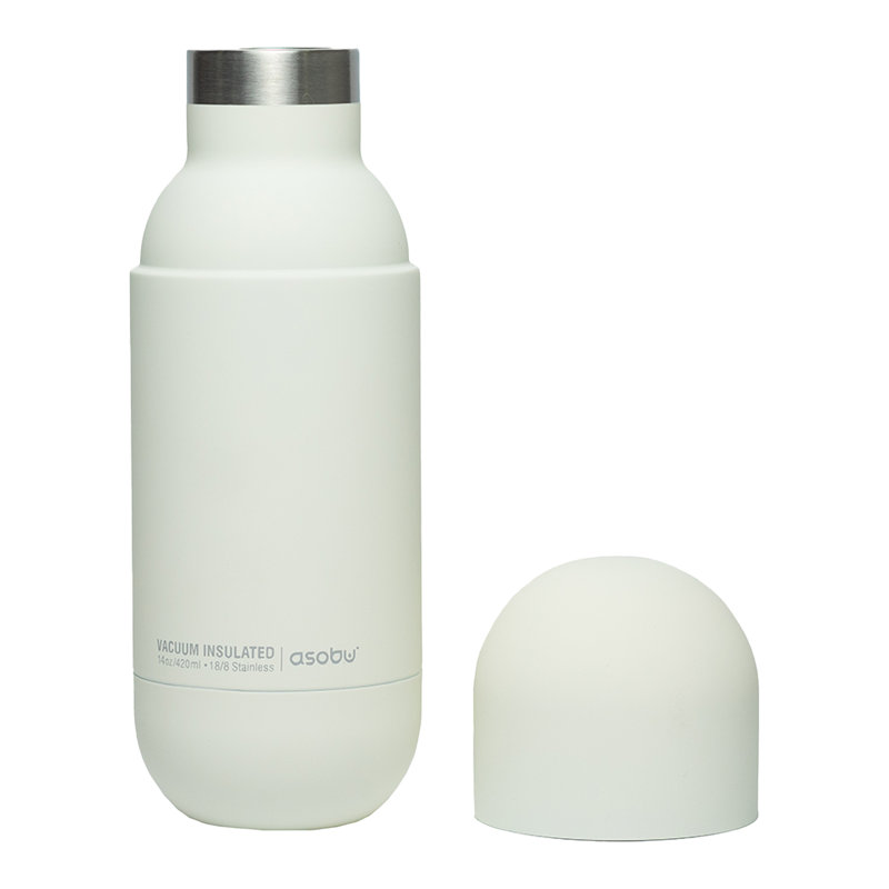 Asobu 400ml Double Wall Insulated Stainless Steel Water Bottle