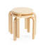 Ensemble de 2 chaises nordiques - Naturel-136127392