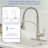 Single-Handle Pull-Down Sprayer 3 Spray Kitchen Faucet-64600625