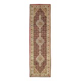 Hand Woven Cotton and Wool Oriental Area Rug