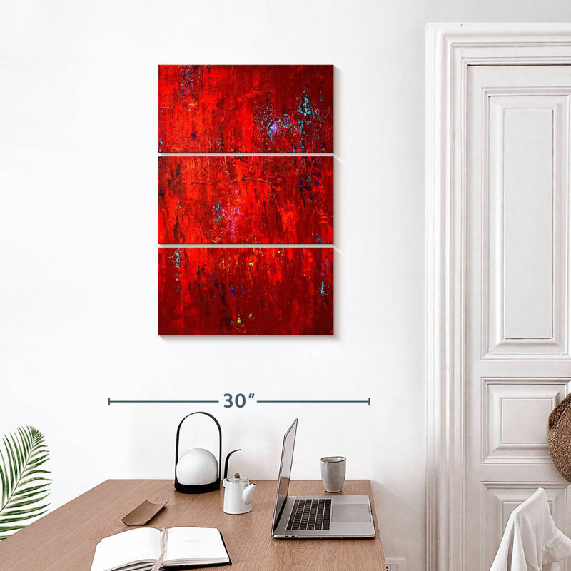 Avery Red I, 32" H x 20" W