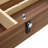 Multi-Functional MDF Combination-Lock Storage Table Designed For Firearms And Wine, Optimizing Space Efficiency.