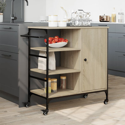 Stirum Metal Bar Cart