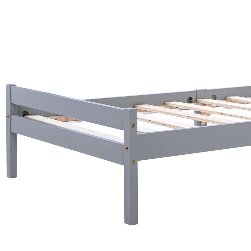 Gloria Bed, Grey, Single (3')