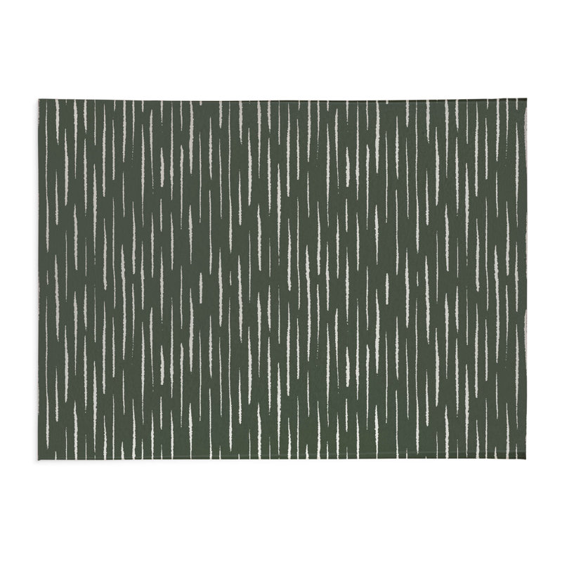 Lak Kids Play Mat, Chimichurri/Green, Rectangle 2' x 3'