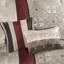 Édredon pour lit très grand 7 pièces - Élégant drap rouge-131257011-131257013