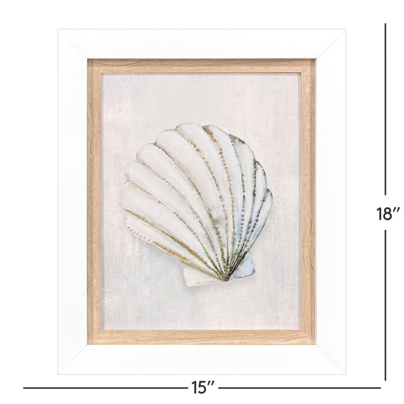 «Serenity Shells I», art encadré