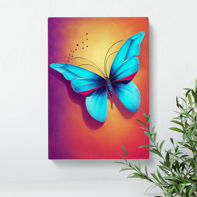 Unforgettable Butterfly - Wrapped Canvas Print