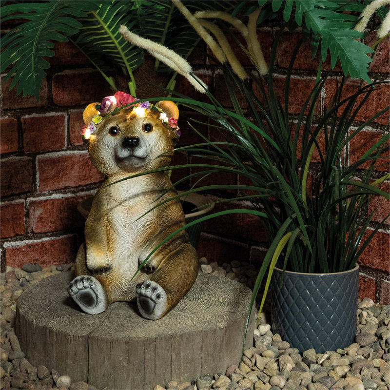 Interlochen Animals Resin Garden Statue