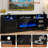 70'' TV Stand for TVs up to 80'' with Electric Fireplace, Power Outlets, LED Lights and Adjustable Shelves-1314344043-1285988138