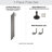 Excello Global Products V2 Light Pole 1 Pack (Deck Mount)