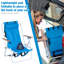 Balmoral Iron Frame Oxford Fabric Folding Beach Chair-209529957