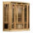Dynamic Infrared Dynamic Saunas 3 - Person Bluetooth Compatible FAR Infrared Sauna in Hemlock