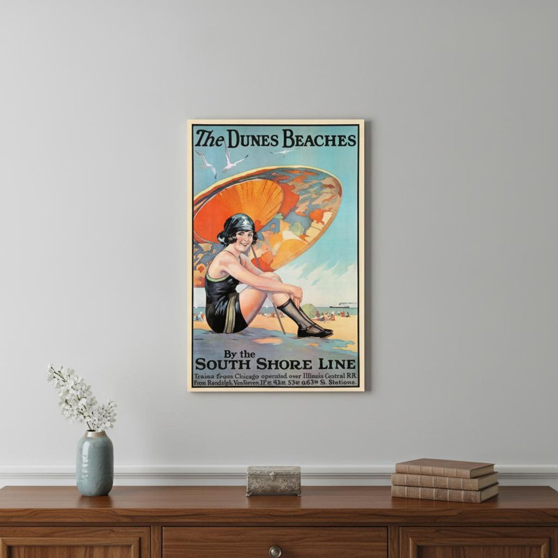 Golfe de Golfe, impression murale rétro sans cadre 1932, H 12 po x l 9 po x P 0,1 po