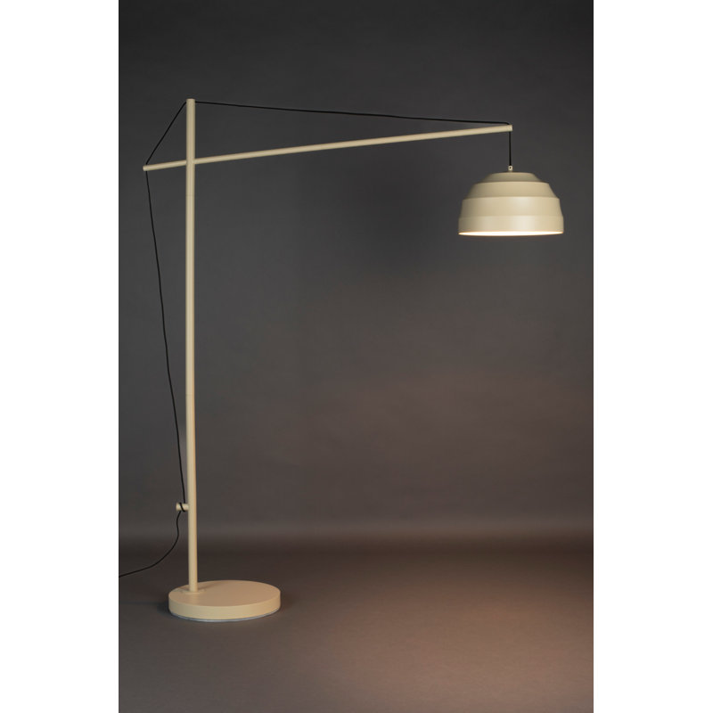 Liwa 71'' Cream Task Floor Lamp