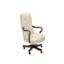 Leather Swivel Executive Chair-193135875-196190066-196190060