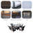 6 - Person Patio Conversation Set with Cushions-847463623-847463622