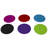 Silicone Round 6 Piece Coaster Set
