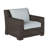 Rustic Woven Lounge Chair - Black Walnut-70166286-70166303-63221115