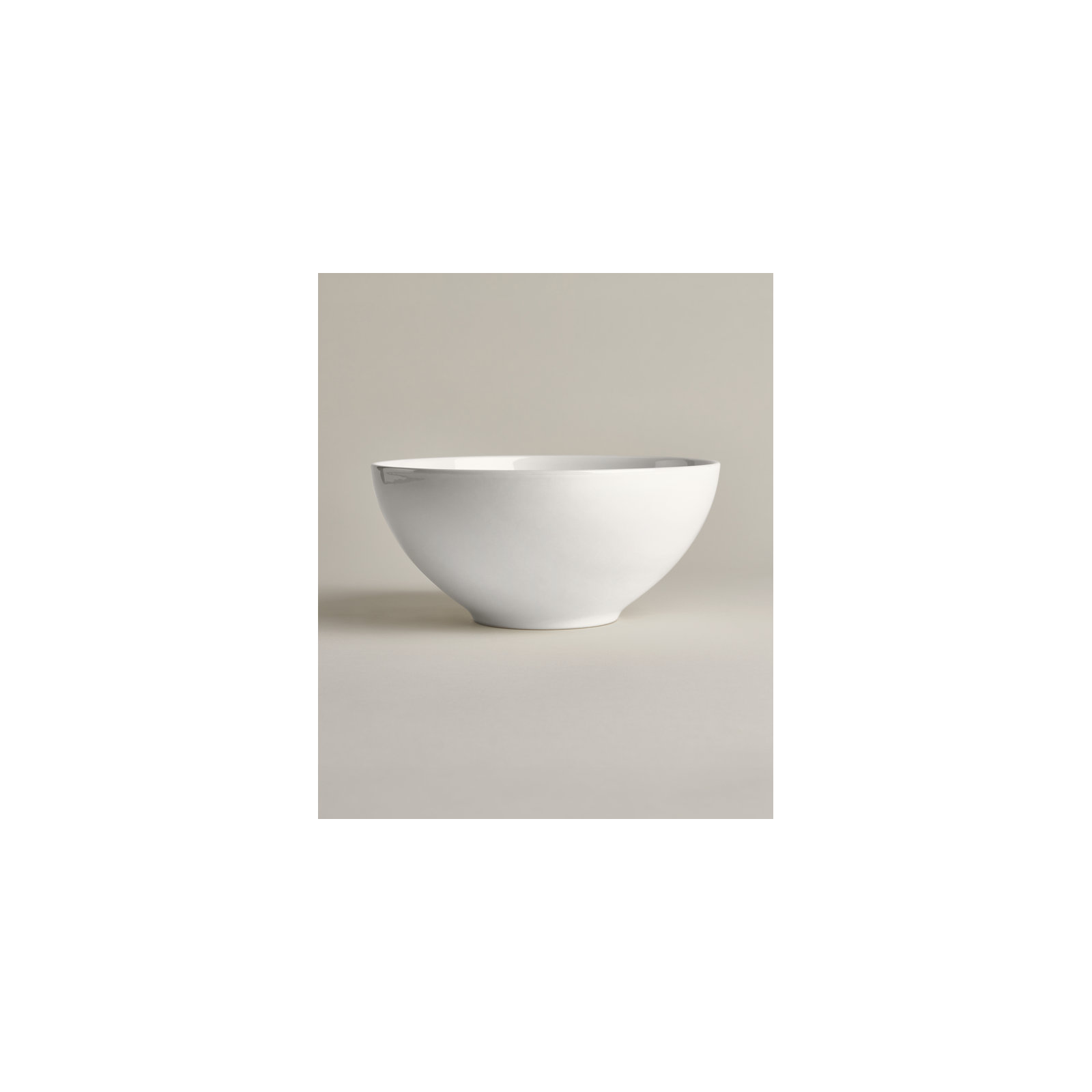 Year & Day Glossy Serving Bowl, White