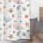Ocean Seashells Single Shower Curtain