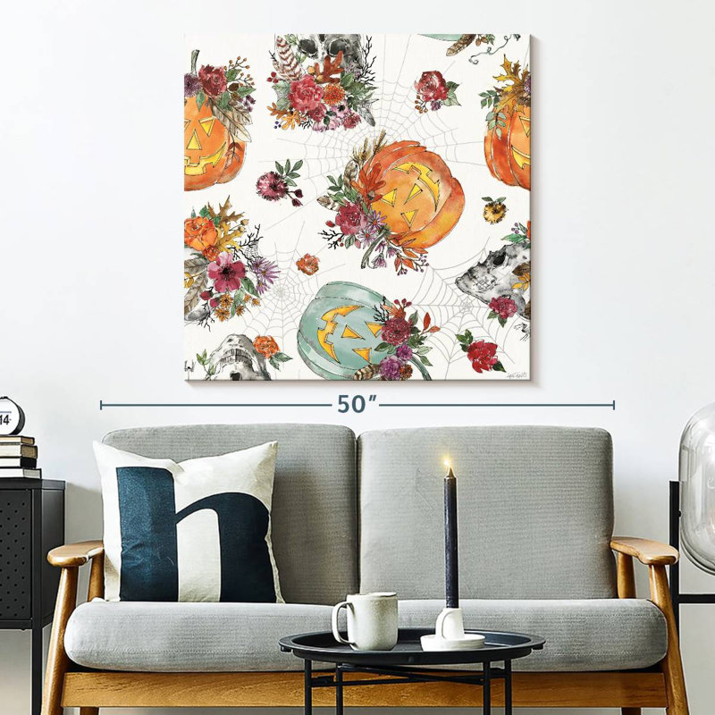Motif de style effrayant Lelend I, H 33 po x l 33 po