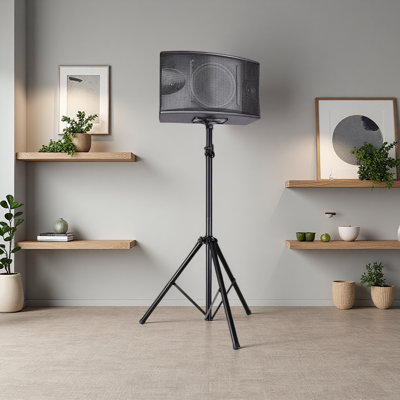 Paire de trépied à 5 cœurs avec support pour haut-parleur de studio trépied réglable jusqu'à 72 pouces