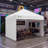 Commercial 10 Ft. W x 10 Ft. D Instant Canopy Pop Up Tent with Center Lock-108466749
