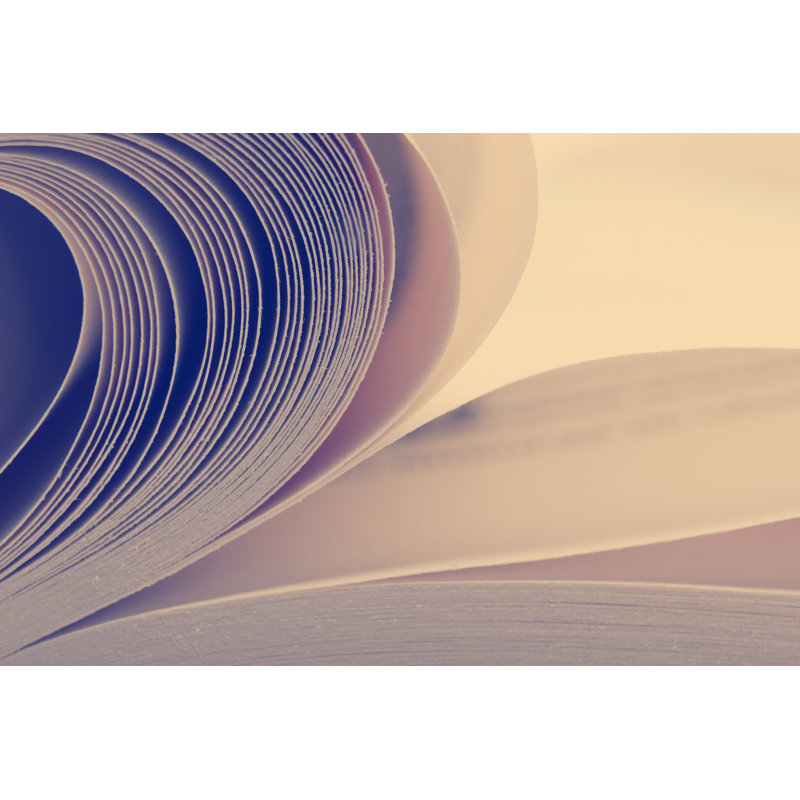 Book Pages par Jr-Stock - Photographie sur toile tendue, L 12 po x H 8 po