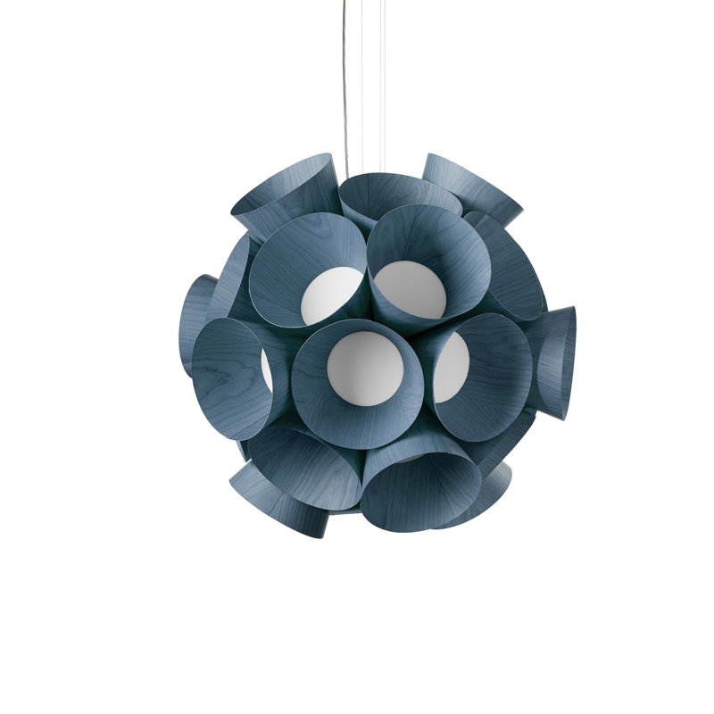 Dandelion LED Pendant, 2700K LED, Blue