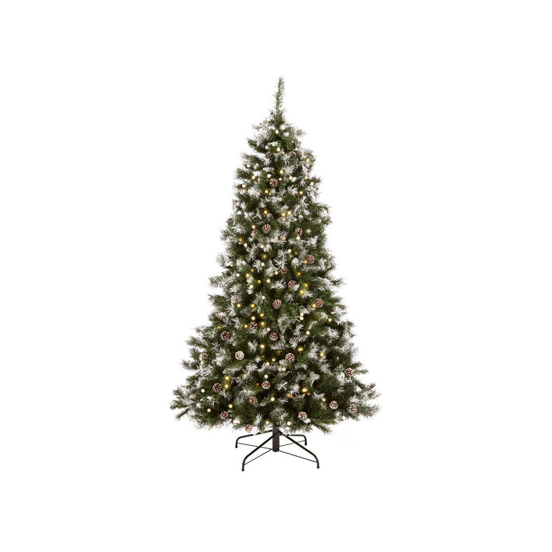 84cm H Lighted Artificial Pine Christmas Tree