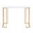 White And Gold Writing Desk