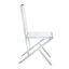 Chaises de salle à manger ergonomiques à structure métallique avec pieds uniques-129028355