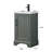  20" Single Bathroom Vanity Set-1293543886